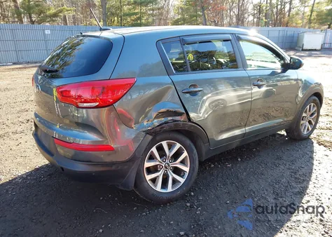 2014 Kia Sportage Lx из США, поврежденный, VIN KNDPB3AC5E7667115